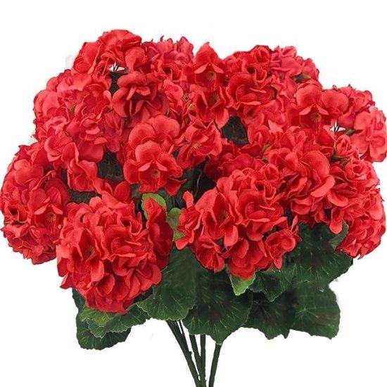 Kırmızı Frenk Gülü Yapay