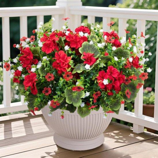 Kırmızı Sardunya Yapay