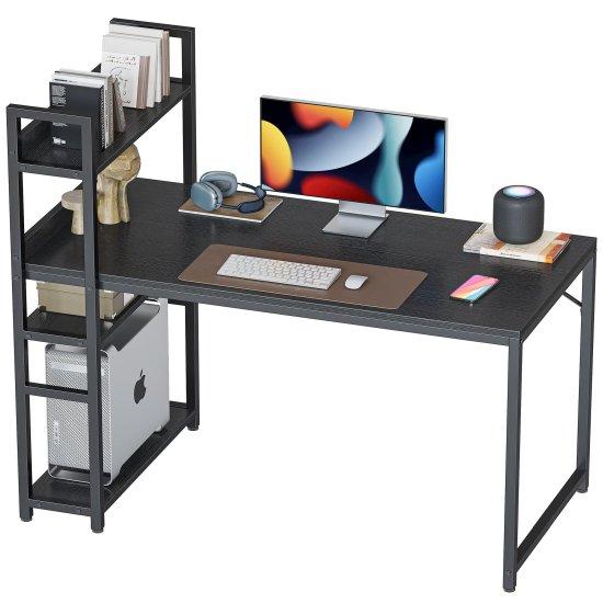 Kitaplıklı Bilgisayar Masası