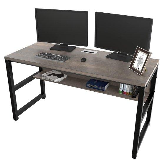 Kitaplıklı Bilgisayar Masası