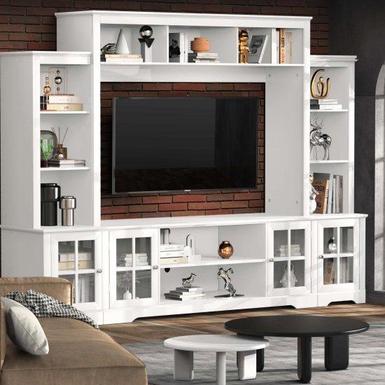 Kitaplıklı Tv Ünitesi