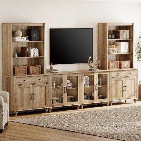 Kitaplıklı Tv Ünitesi
