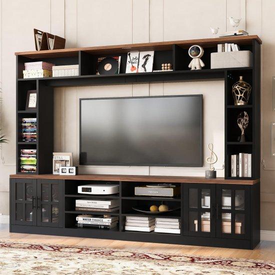 Kitaplıklı Tv Ünitesi