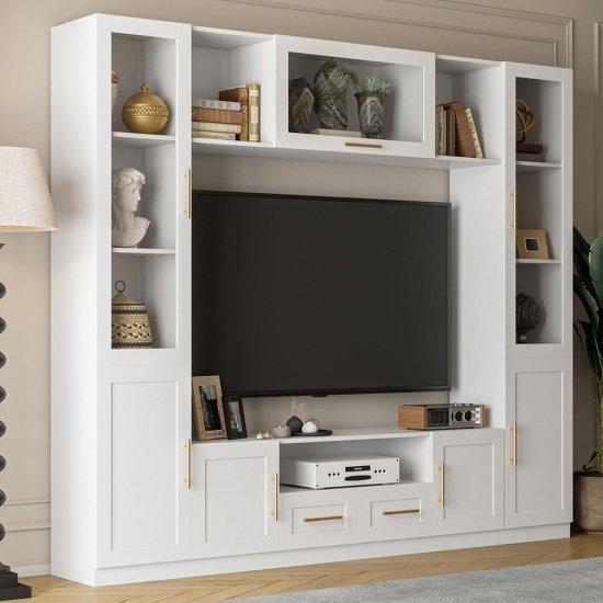 Kitaplıklı Tv Ünitesi