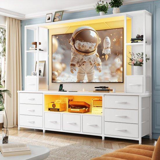 Kitaplıklı Tv Ünitesi