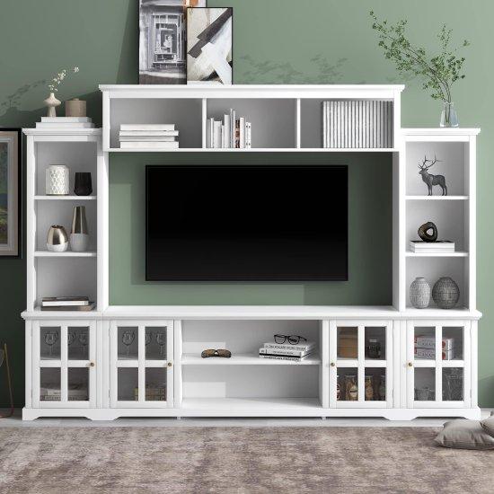 Kitaplıklı Tv Ünitesi