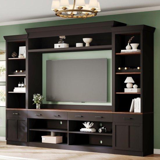 Kitaplıklı Tv Ünitesi