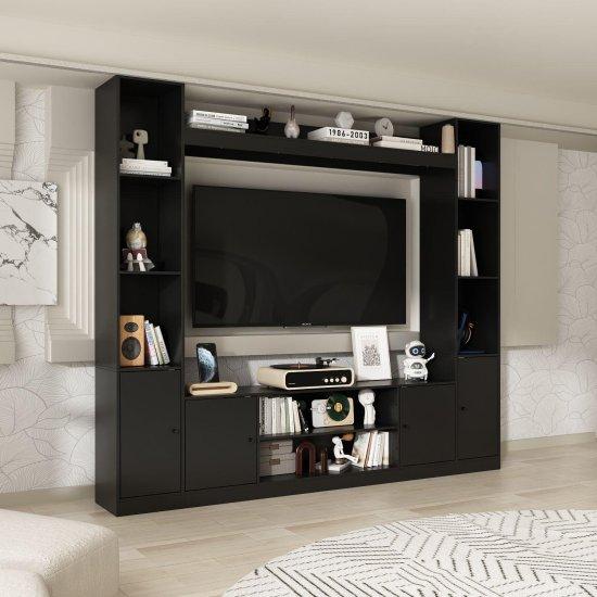 Kitaplıklı Tv Ünitesi