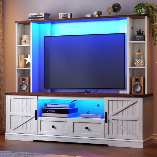 Kitaplıklı Tv Ünitesi