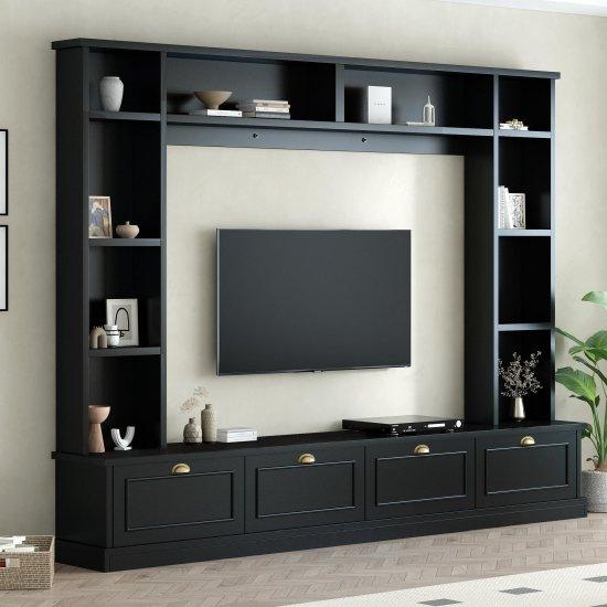 Kitaplıklı Tv Ünitesi