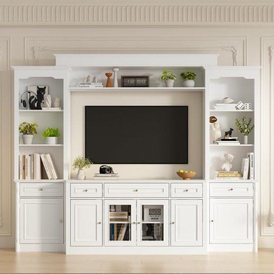 Kitaplıklı Tv Ünitesi