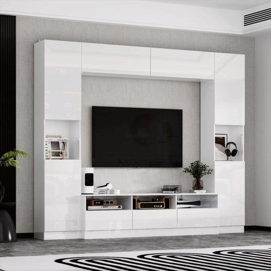 Kitaplıklı Tv Ünitesi