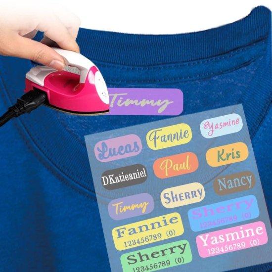 Kıyafetlere Sticker