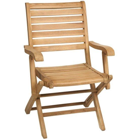 Kolçaklı Ahşap Sandalye