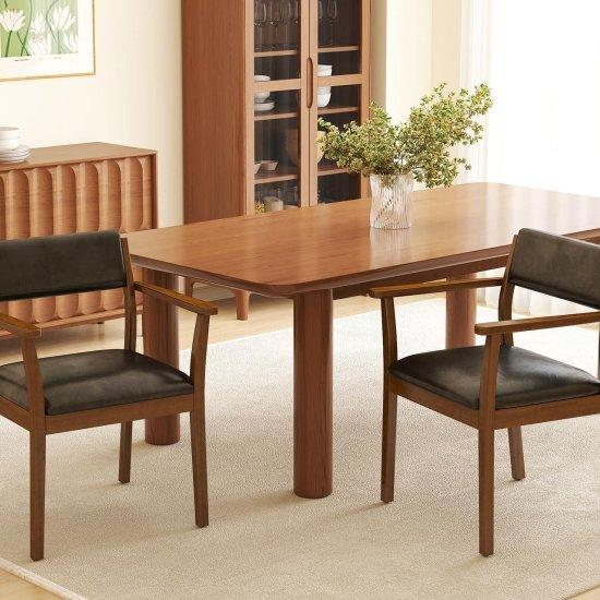 Kolçaklı Ahşap Sandalye