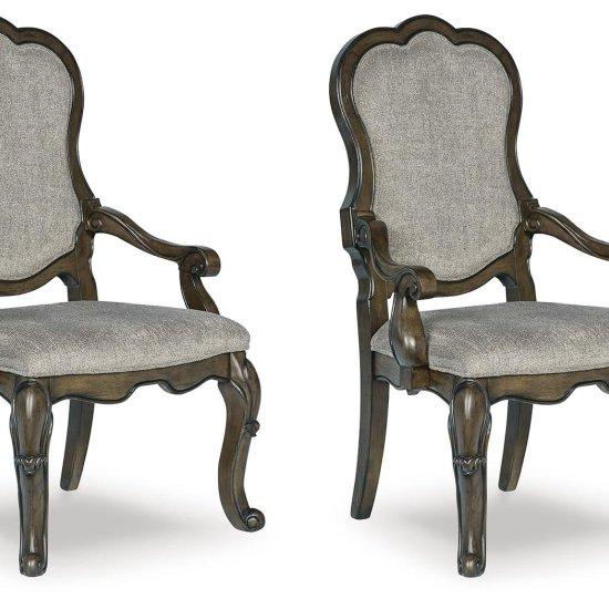 Kolçaklı Ahşap Sandalye