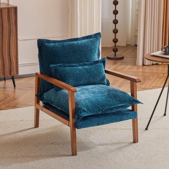 Kolçaklı Ahşap Sandalye