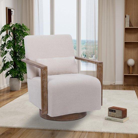 Kolçaklı Ahşap Sandalye