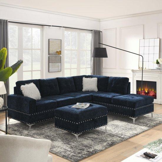 Lacivert Koltuk Takımı