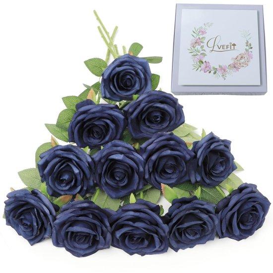 Lacivert Yapay Çiçek
