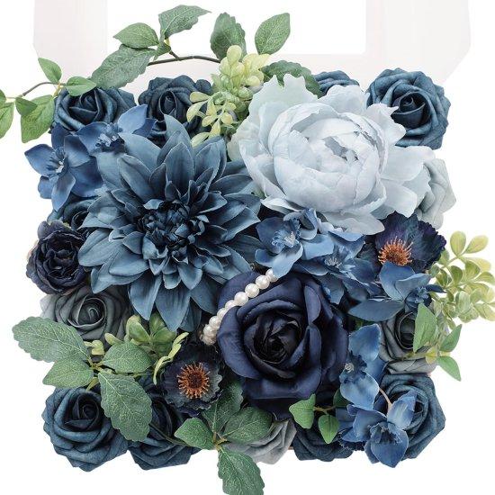 Lacivert Yapay Çiçek