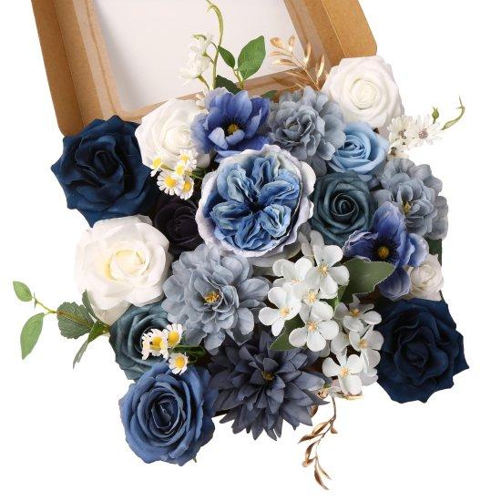 Lacivert Yapay Çiçek