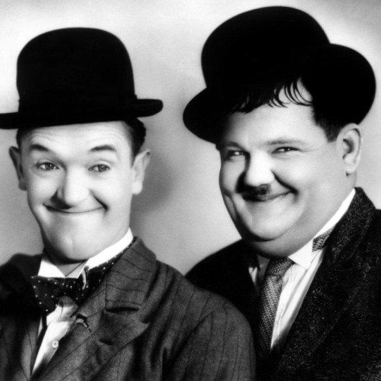 Laurel Hardy Kanvas Tablo