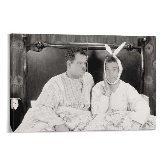 Laurel Hardy Kanvas Tablo