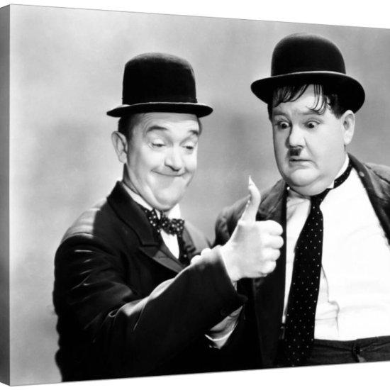 Laurel Hardy Kanvas Tablo