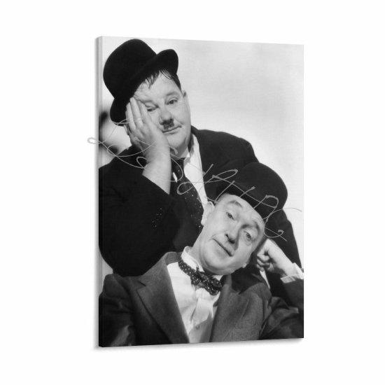 Laurel Hardy Kanvas Tablo