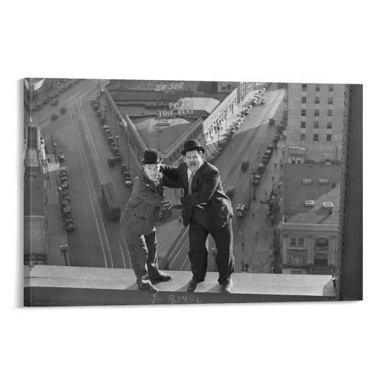 Laurel Hardy Kanvas Tablo