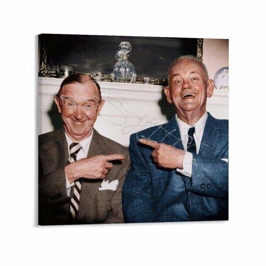 Laurel Hardy Kanvas Tablo
