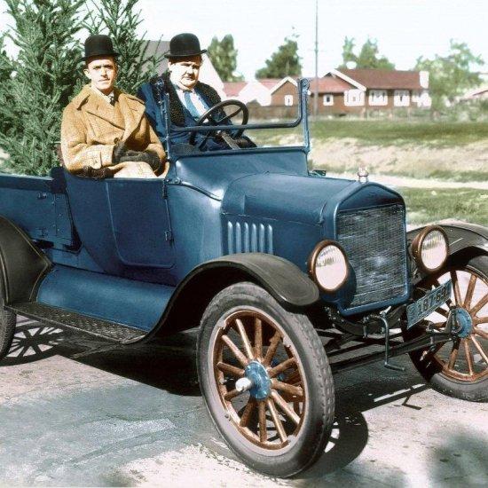 Laurel Hardy Kanvas Tablo