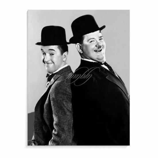 Laurel Hardy Kanvas Tablo