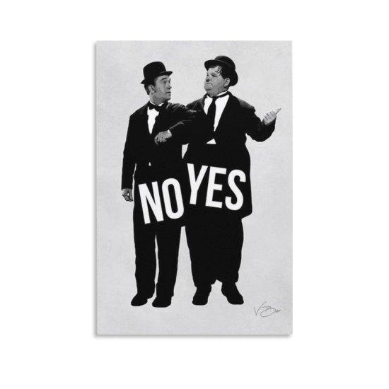 Laurel Hardy Kanvas Tablo