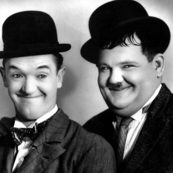 Laurel Hardy Kanvas Tablo