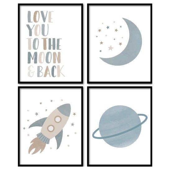 Love U To The Moon And Back Tablo