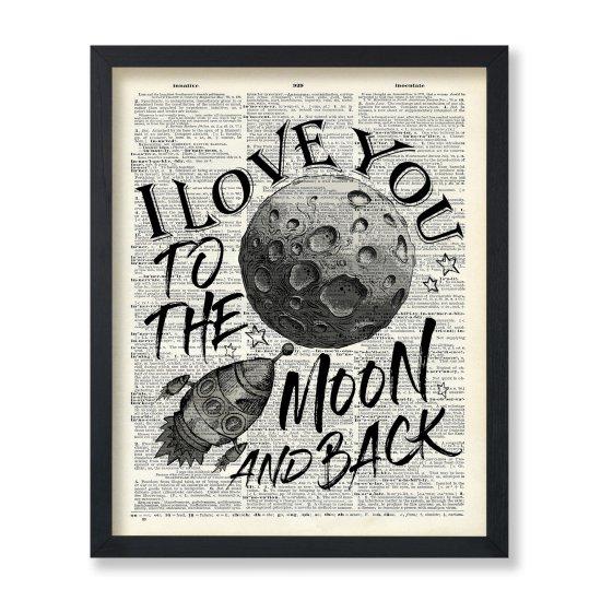 Love U To The Moon And Back Tablo