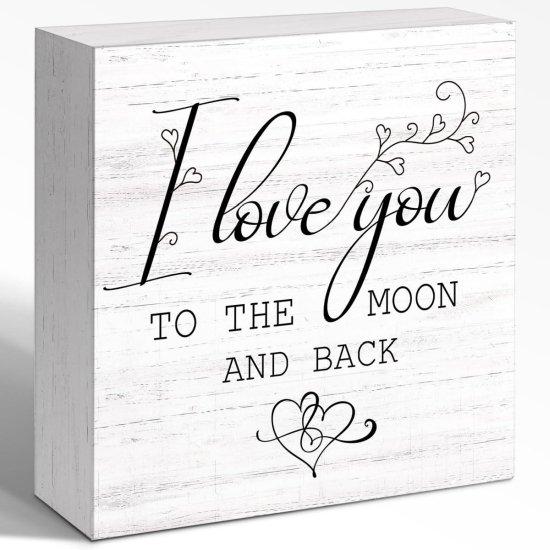 Love U To The Moon And Back Tablo