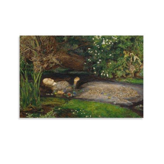 Millais Ophelia Tablosu