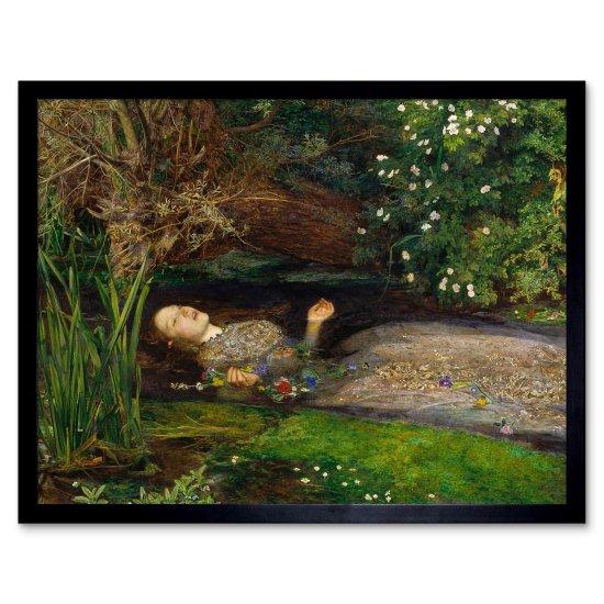 Millais Ophelia Tablosu