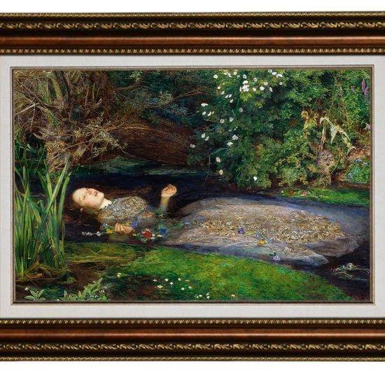 Millais Ophelia Tablosu