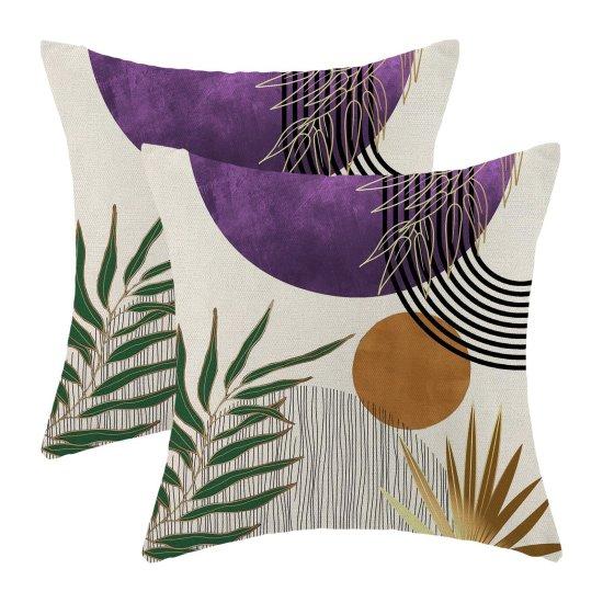 Mor Kırlent Kılıfı