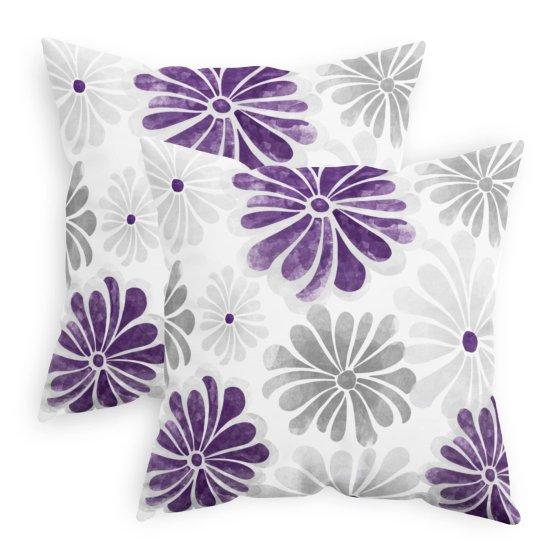 Mor Kırlent Kılıfı