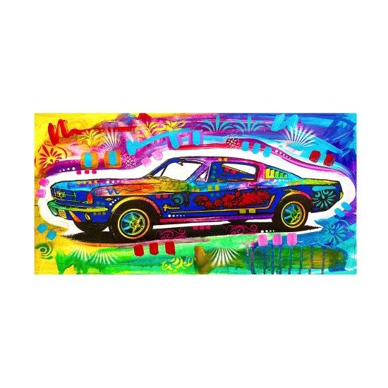 Mustang 1965 Kanvas Tablo