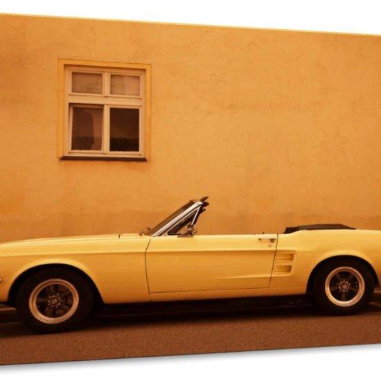 Mustang 1965 Kanvas Tablo