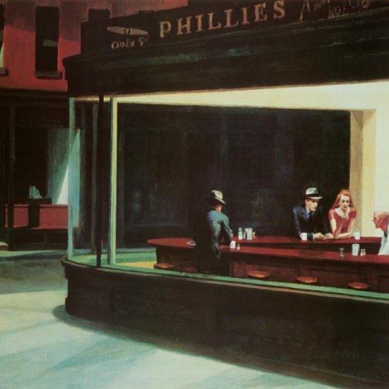 Otomat Tablosu Edward Hopper
