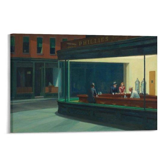 Otomat Tablosu Edward Hopper