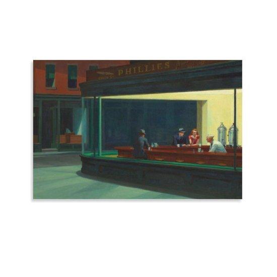 Otomat Tablosu Edward Hopper