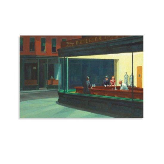 Otomat Tablosu Edward Hopper